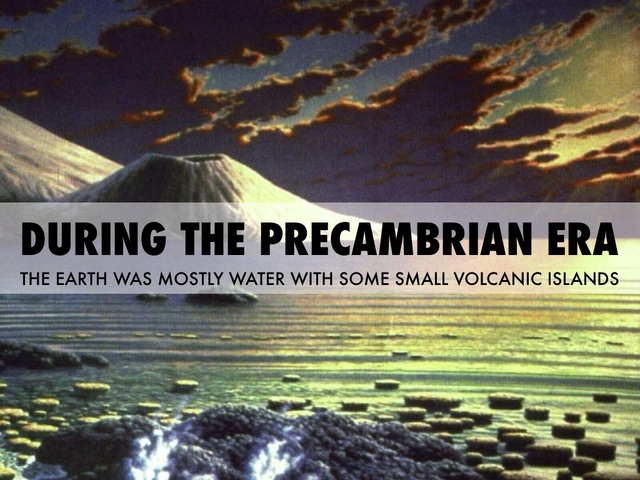 Pre cambrian time 4600 ma