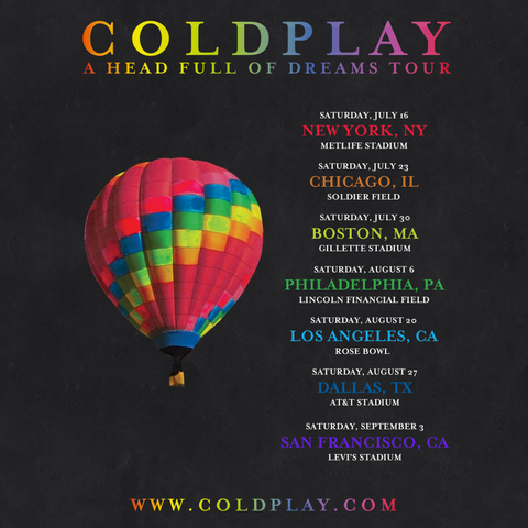 Gira A Head Full of Dreams Tour