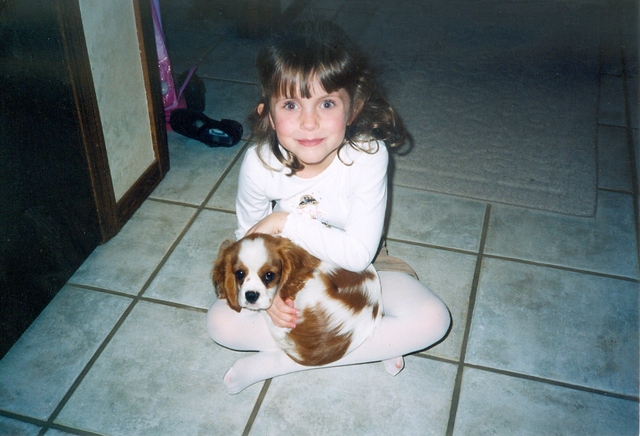 We Got Our New Puppy, Magic!