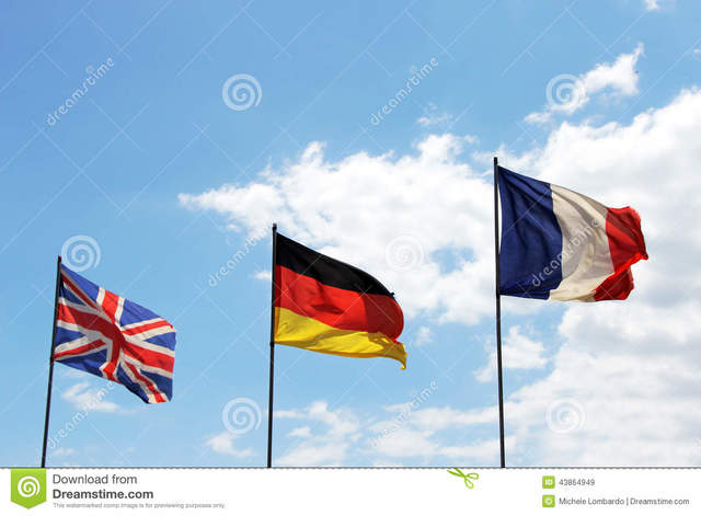 Debilitación de potencias como Alemania, Gran bretaña y Francia