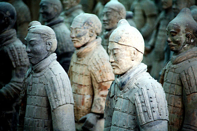 En la antigua China, siglo V a.C