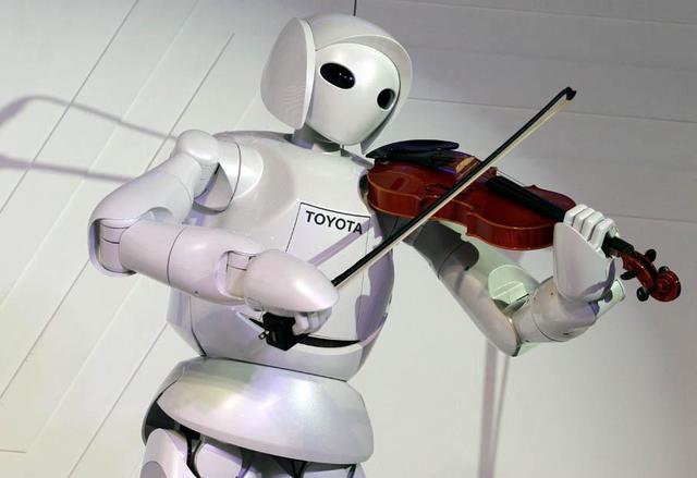 Robot violoniste