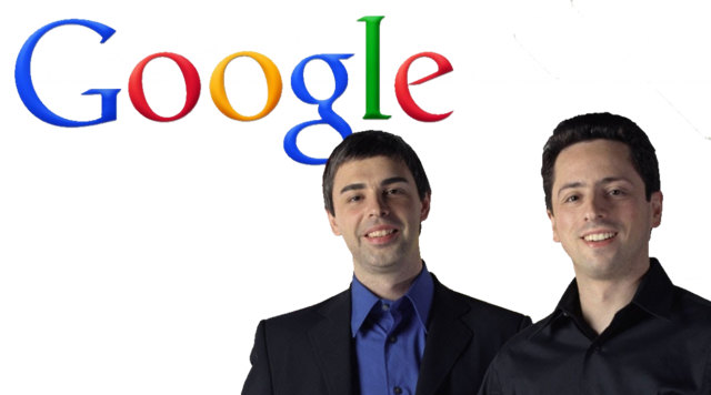 Larry Page eta Serguei Brin