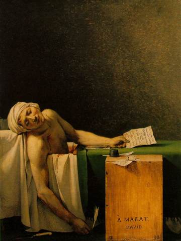 La muerte de Marat