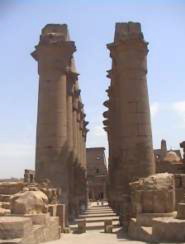 Columnas del Templo de Luxor