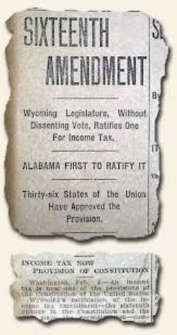 16th amendment