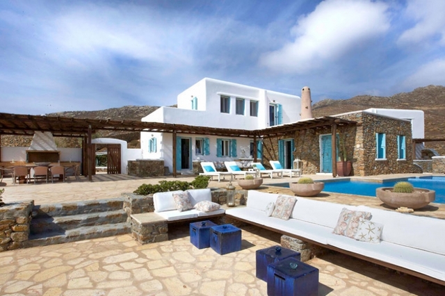 Seth buys a villa in Greece Islands