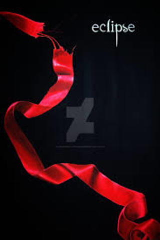Eclipse 3rd book in Stephanie Meyer's twighlight Saga