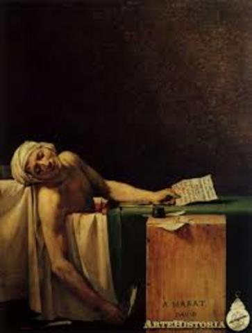 LA MUERTE DE MARAT