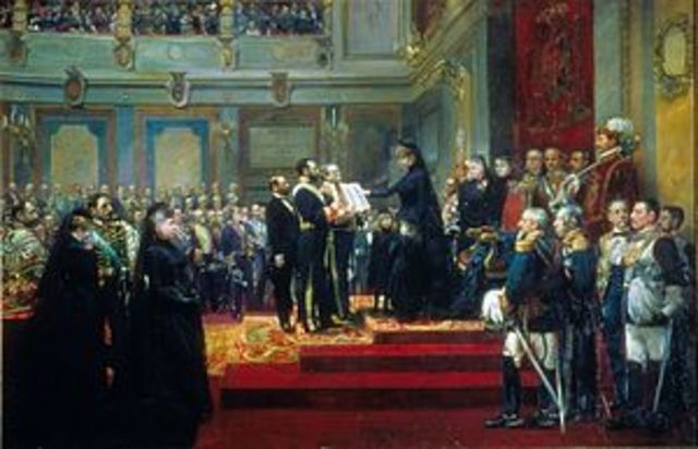 CAÍDA DE MARÍA CRISTINA