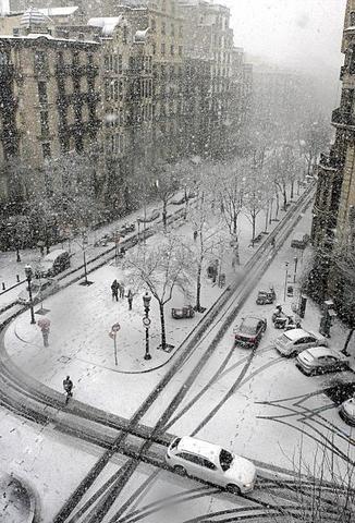 Nevada a Barcelona (fet climàtic)