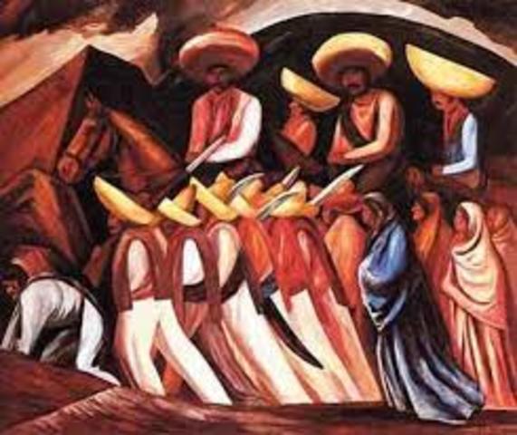 Inicio de la Revolución Mexicana