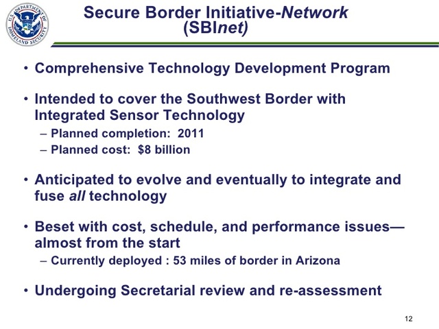 President Bush’s Secure Border Initiative Announced