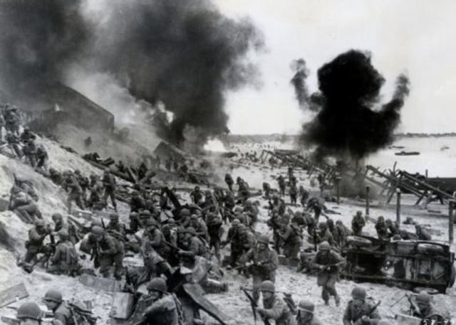 La guerra en el N. de África.