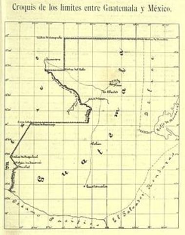 Tratado de limites entre México y Guatemala