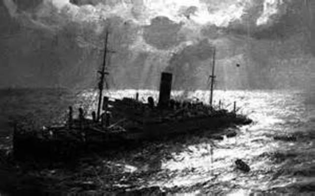 Sinking of the British liner Arabic