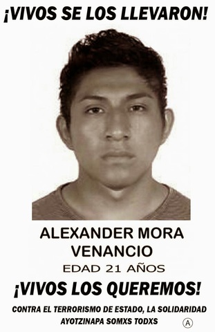 Un año desperecidos 43 normalistas