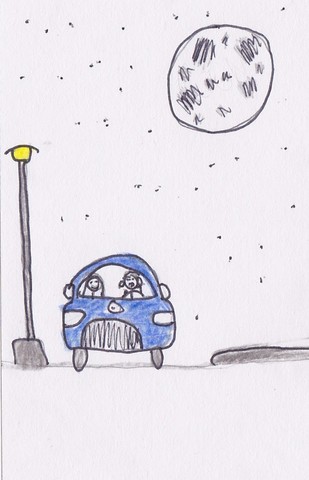 Cap gives Sophie a Driving Lesson