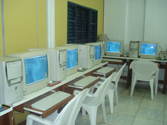 Primeira aula de "informatica"