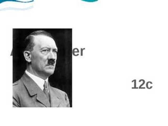 30.01.1933 – A. Hitleri määramine Saksamaa kantsleriks