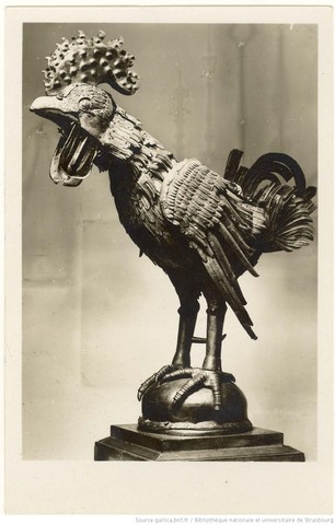 coq automate de Notre Dame de Strasbourg