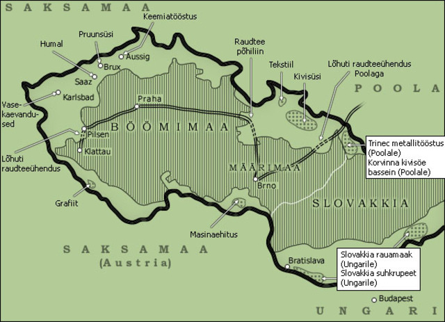Tšehhoslovakkia okupeerimine ja riigi likvideerim