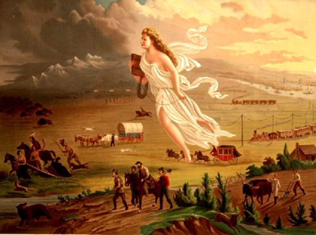 Westward Expansion with manifest Destiny