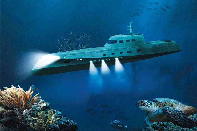 criação do submarino