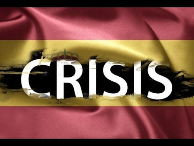 comença la crisis espanyola (fet econòmic)