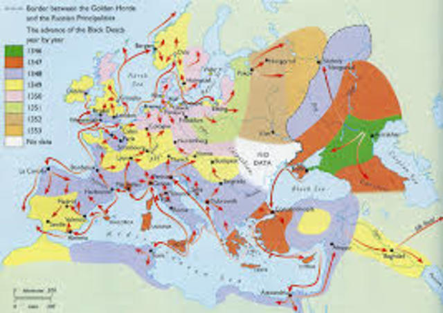 Last appearance of Bubonic plague in Western Europe