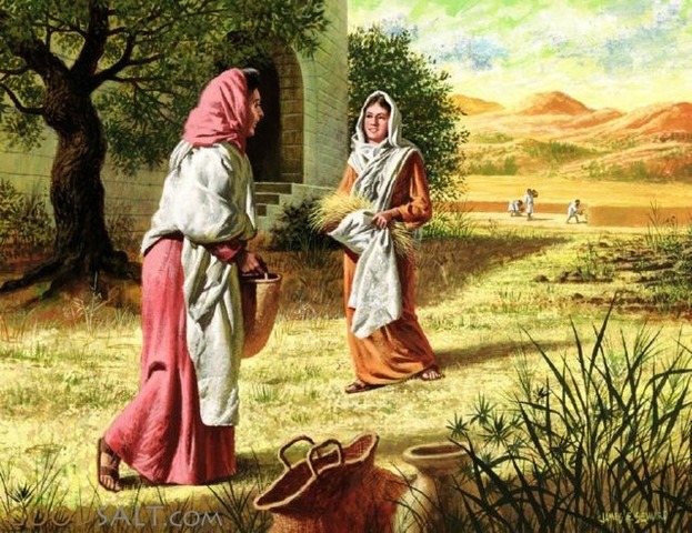 c. 1100 B.C. Ruth converted to Naomi’s Religion (Ruth 1)