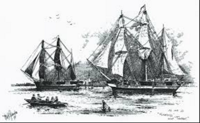 Franklin Expidition Begins