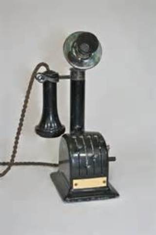 First Auto Telephone Patented