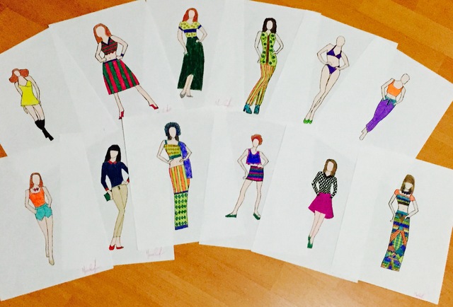 Presentación de diseños de moda en Holiday Inn