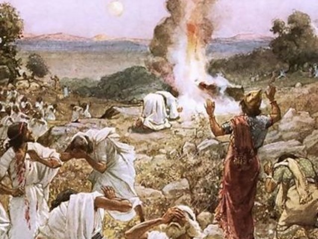 863 B.C. Elijah on Mount Carmel (1 Kings 18)