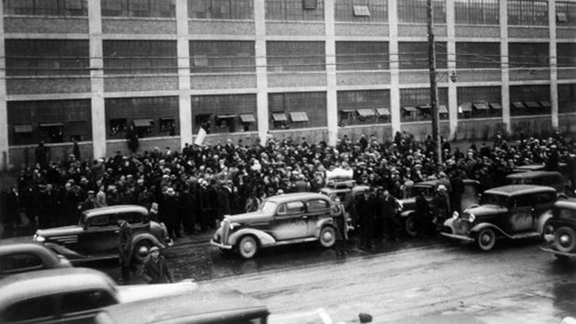 1930S GM SIT DOWN STRIKE