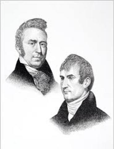 Lewis and Clark Sight Rockies for the First Time