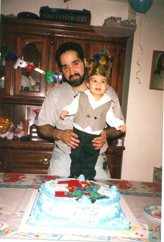 David Valez's first birthday