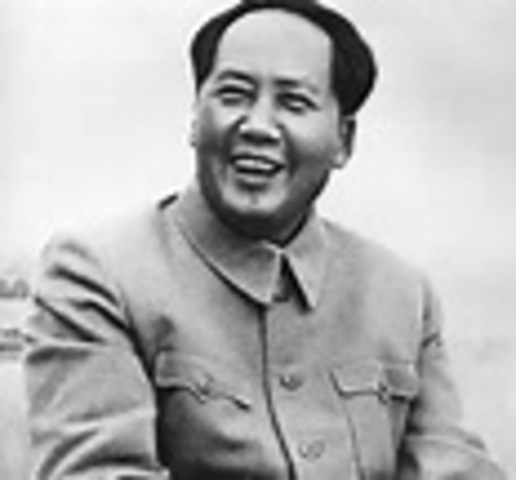 Mao Proclaimed the People's Republic of China