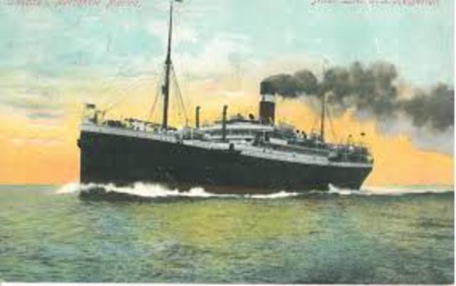 Sinking of French passenger liner Sussex
