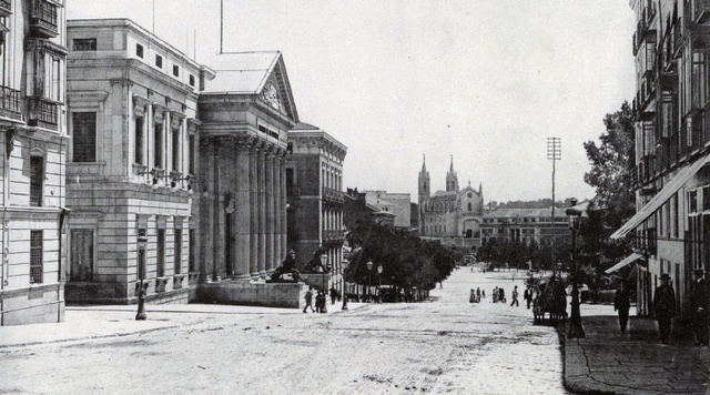 Primera proyección afuera de Francia.