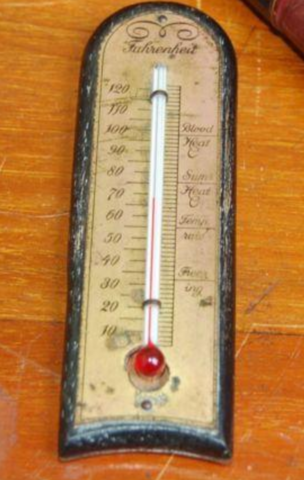 Galileo Galilei invents the thermometer
