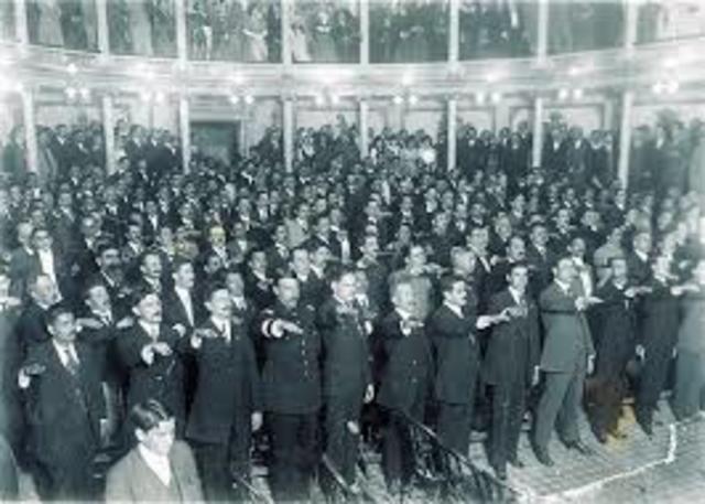 El Congreso Constituyente se reúne