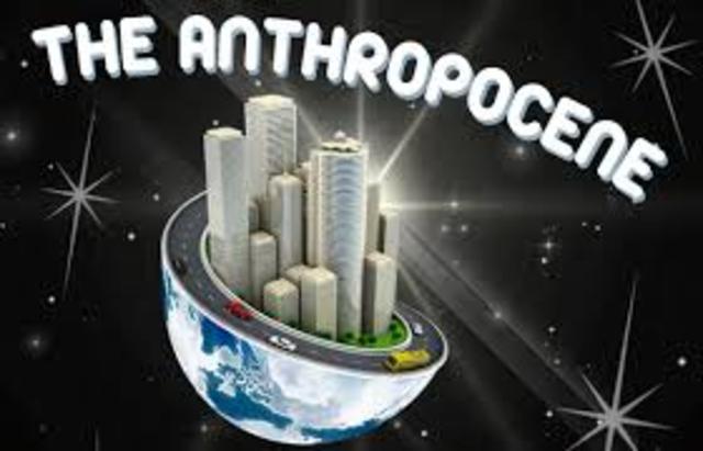 Anthropocene. Current Date