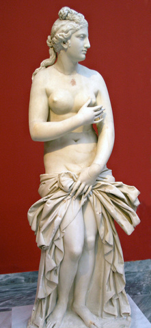 Aphrodite of Knidos and Hermes