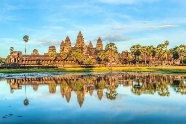 Construction of Angkor Wat temple begins