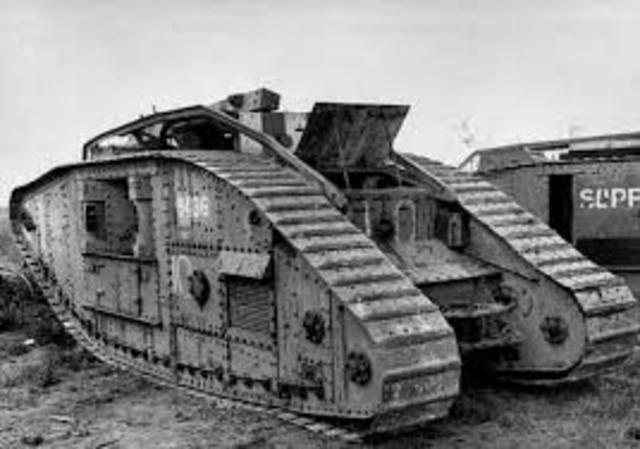 England deploys first tanks