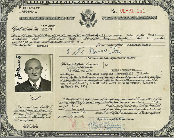 Naturalization Act of 1790