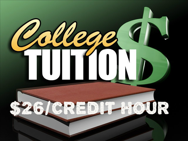 Tuition at $26 Per Credit Hour