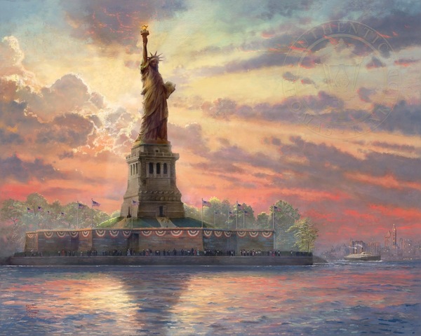 Statue of Liberty Was dedicated in 1886
